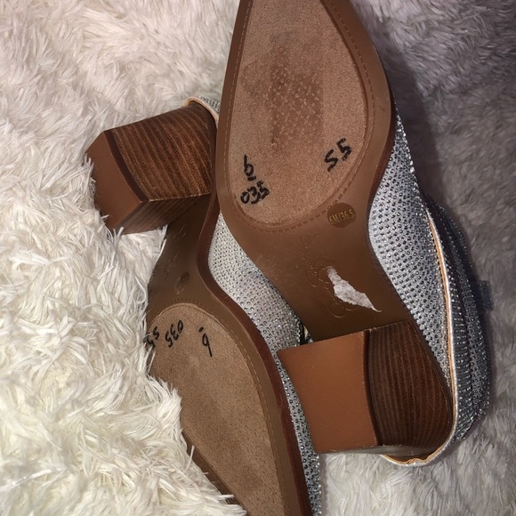 🪩Jessica Simpson Metallic Slouch Ankle Booties NWOT size 6🪩 - Picture 15 of 16